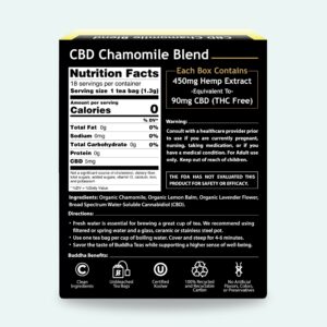 CBD Chamomile Tea Blend
