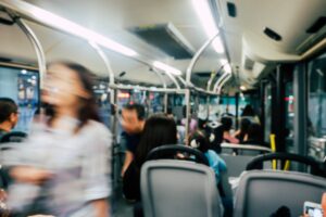 Can Stress Cause Blurry Vision | Calmly Rooted A blurred photo of a bus