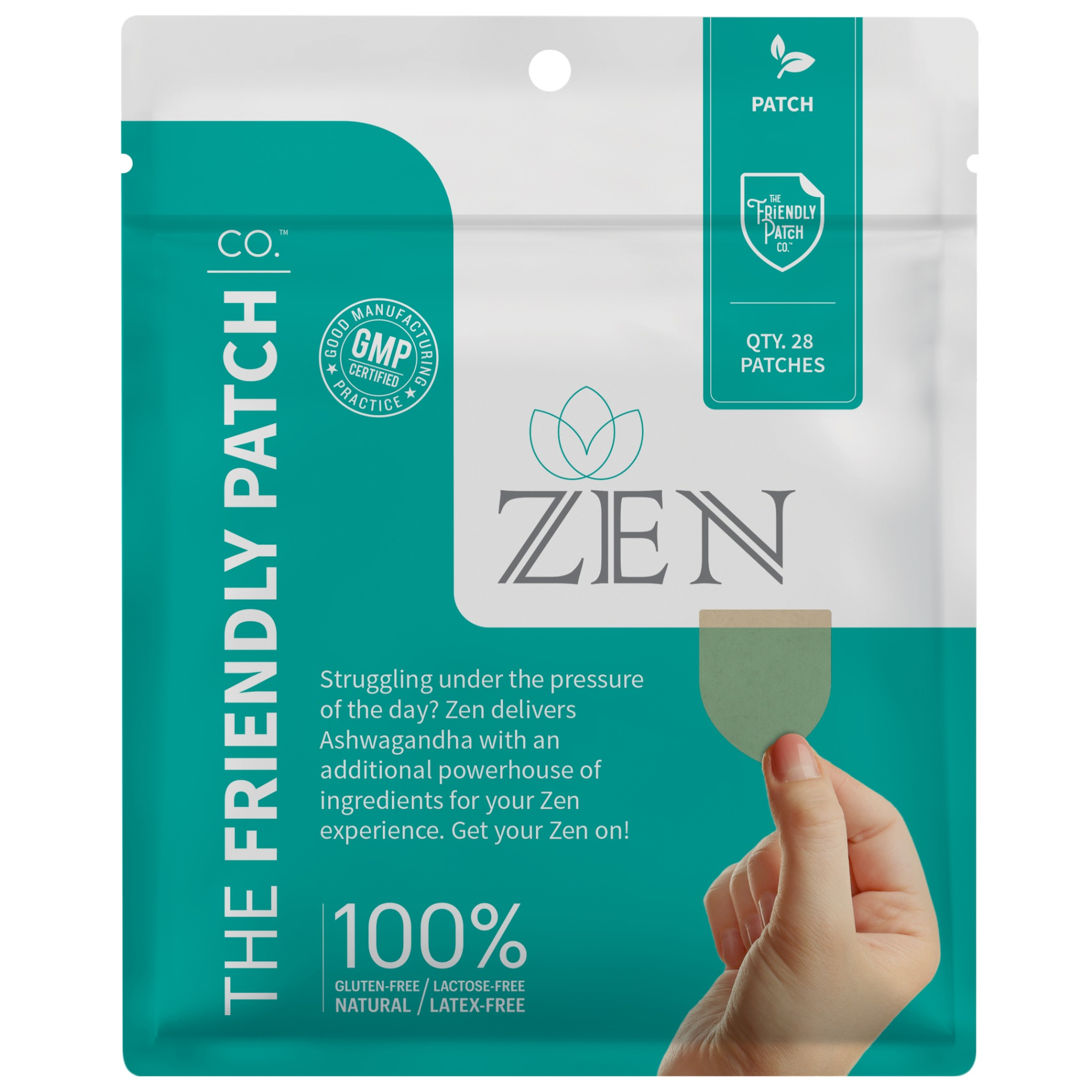 CBD Free ZEN Patches | Calmly Rooted CBD Free ZEN Patches