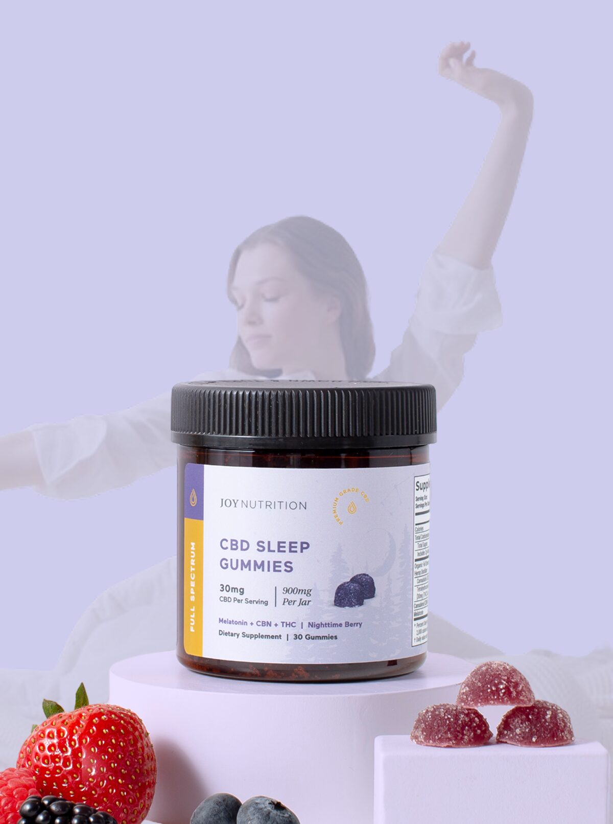 Slice 1302 | Calmly Rooted CBD Sleep gummies