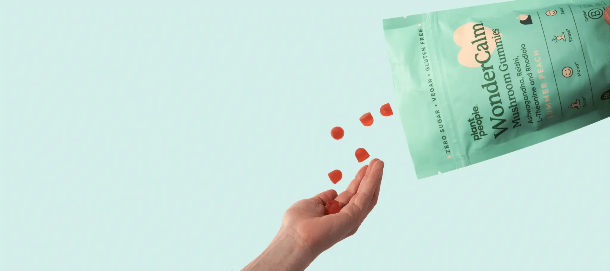 WonderCalm mushroom gummies