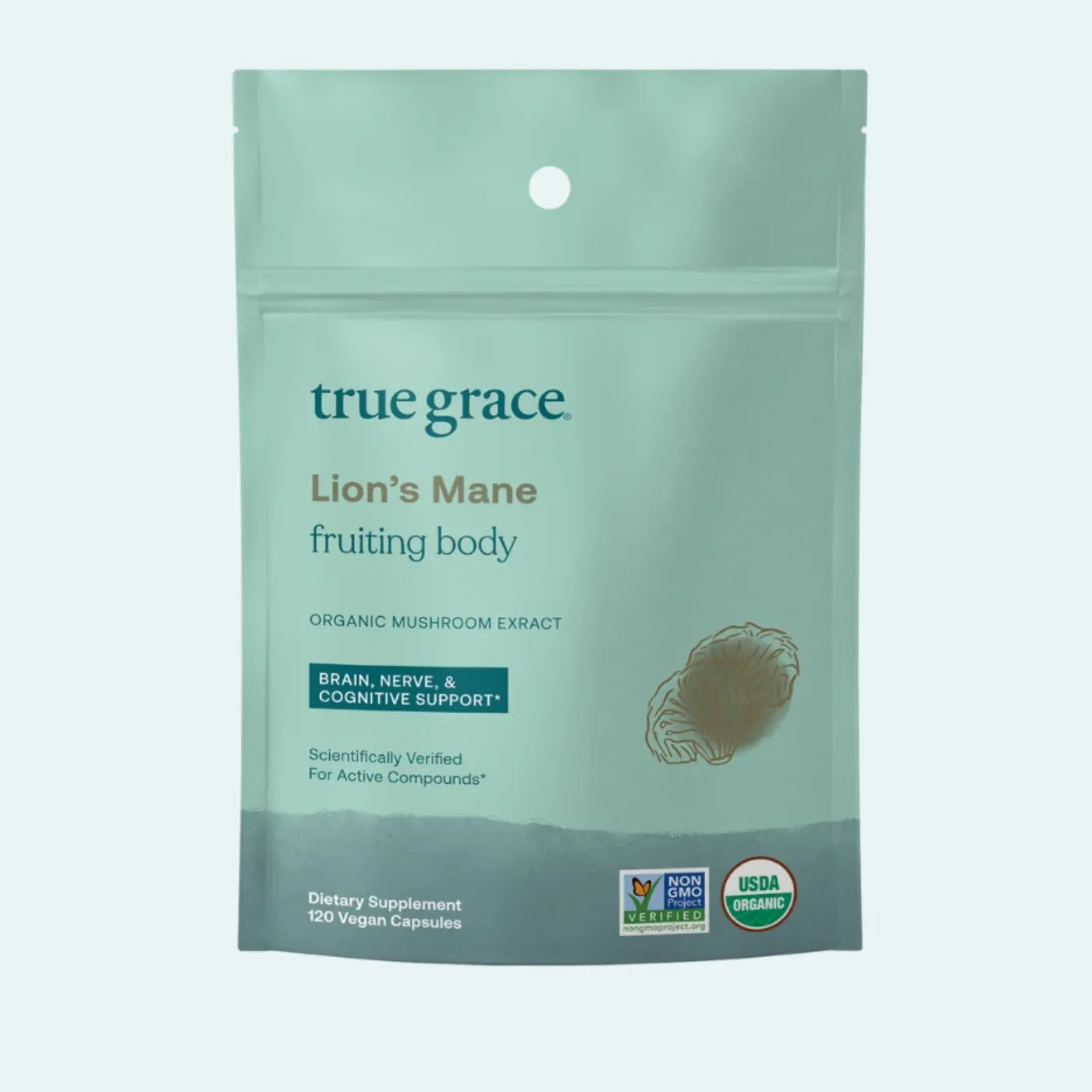 True Grace Lions ManeFruiting Body 1 | Calmly Rooted