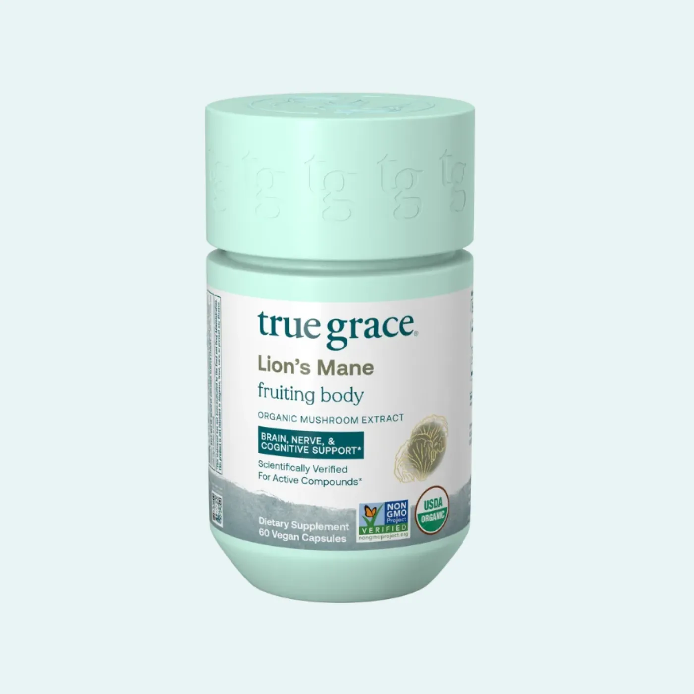 True Grace Lions ManeFruiting Body | Calmly Rooted