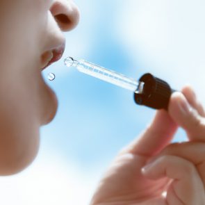 A person with an open mouth