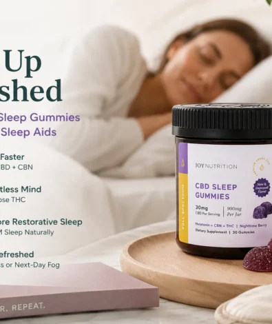 Why Our CBD Sleep Gummies Replace Heavy Sleep Aids